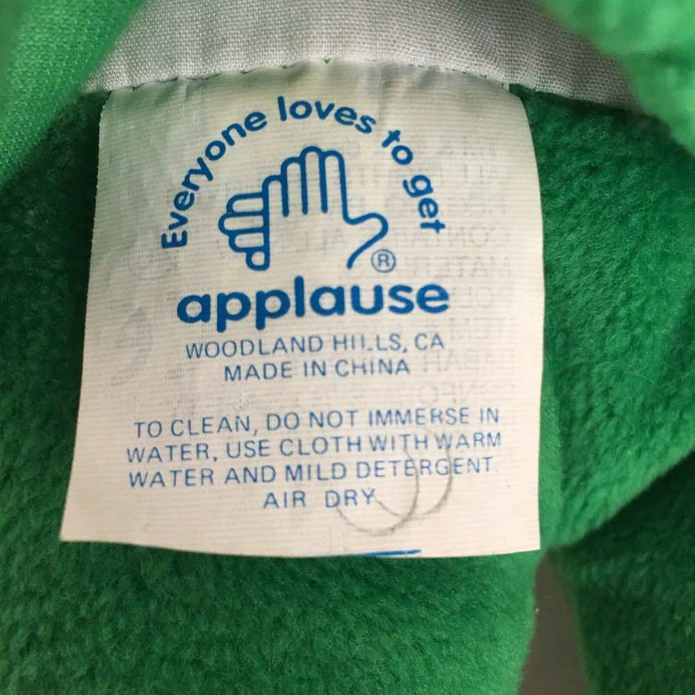 Babar Hand Puppet Plush Vintage Elephant by Applause Flaw