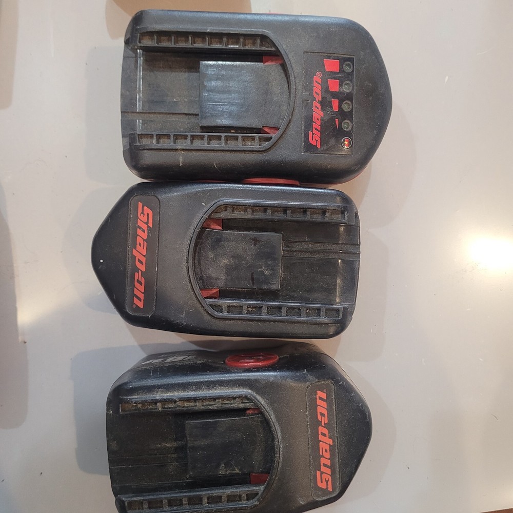 Snap on cordless tool lot. Untested sold for parts!