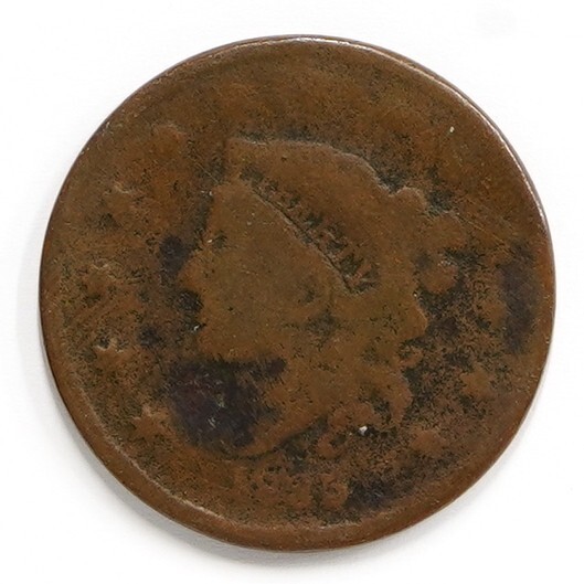 1835 Coronet Head Large Cent