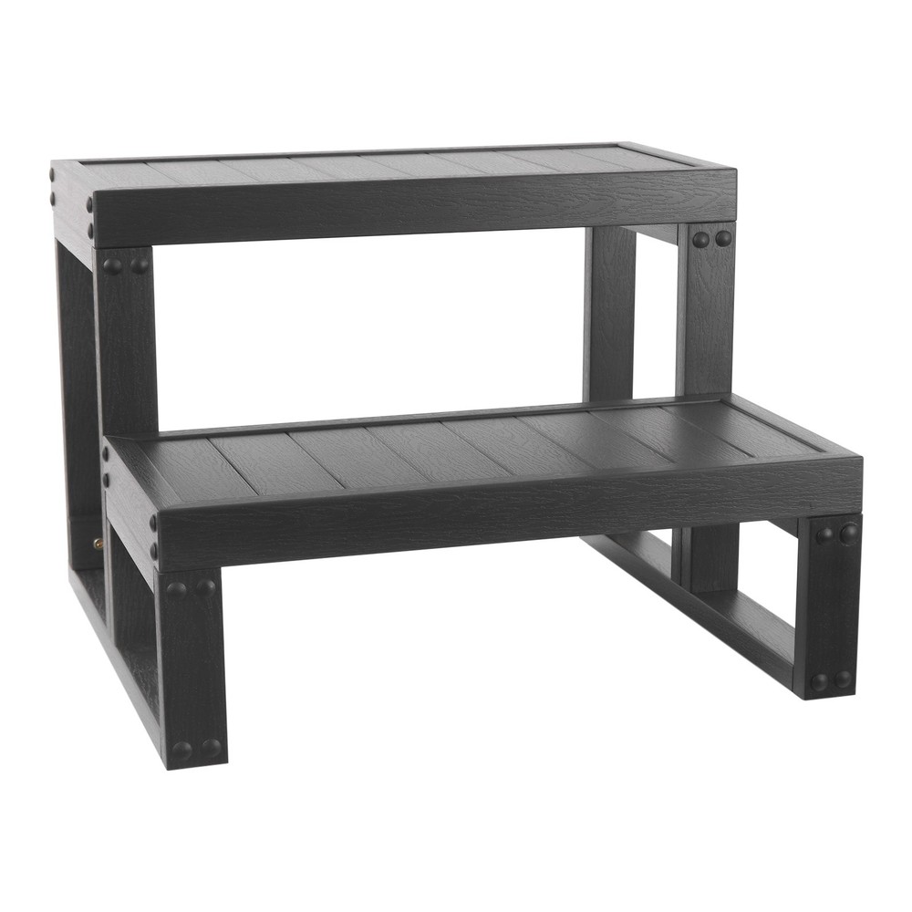2-Steps Tub Steps Spa Steps Hot Tub Stairs Ladder Floorstanding ﻿Rectangular