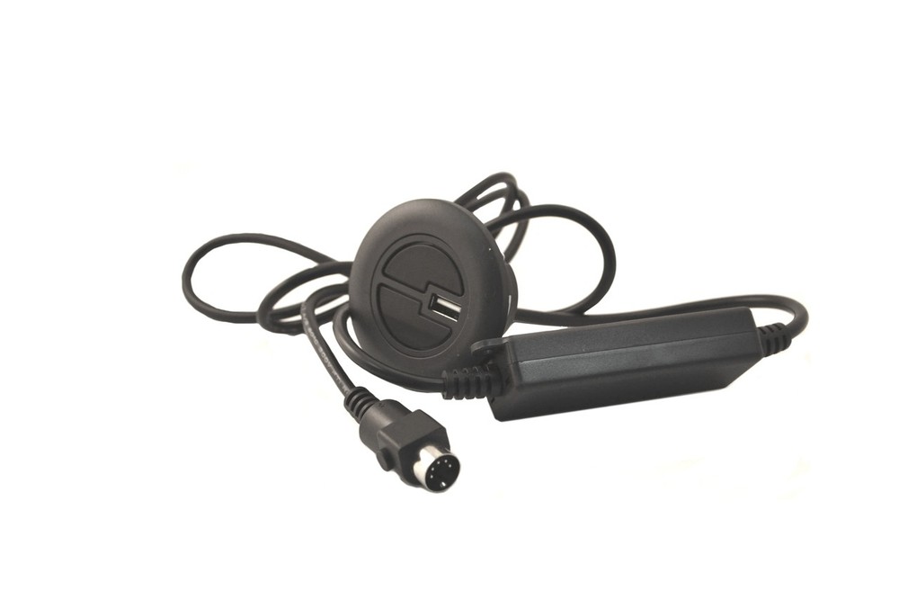 KD Power Two Button Hand Control Round With Blue LED Back Light USB