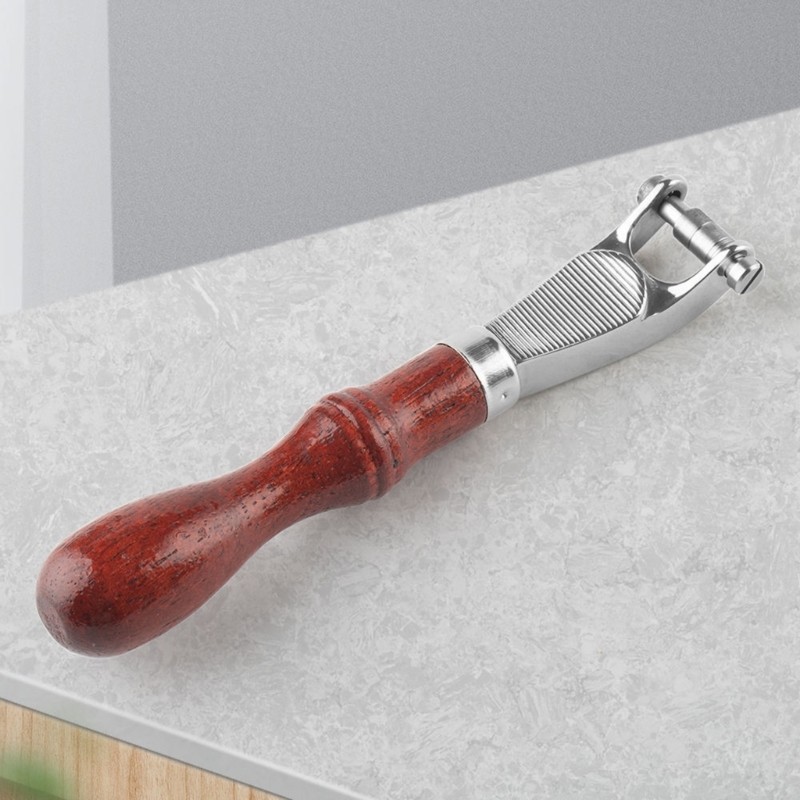 Large Leather Embossing Wheel Handle Craft Tool for Jewelry Making