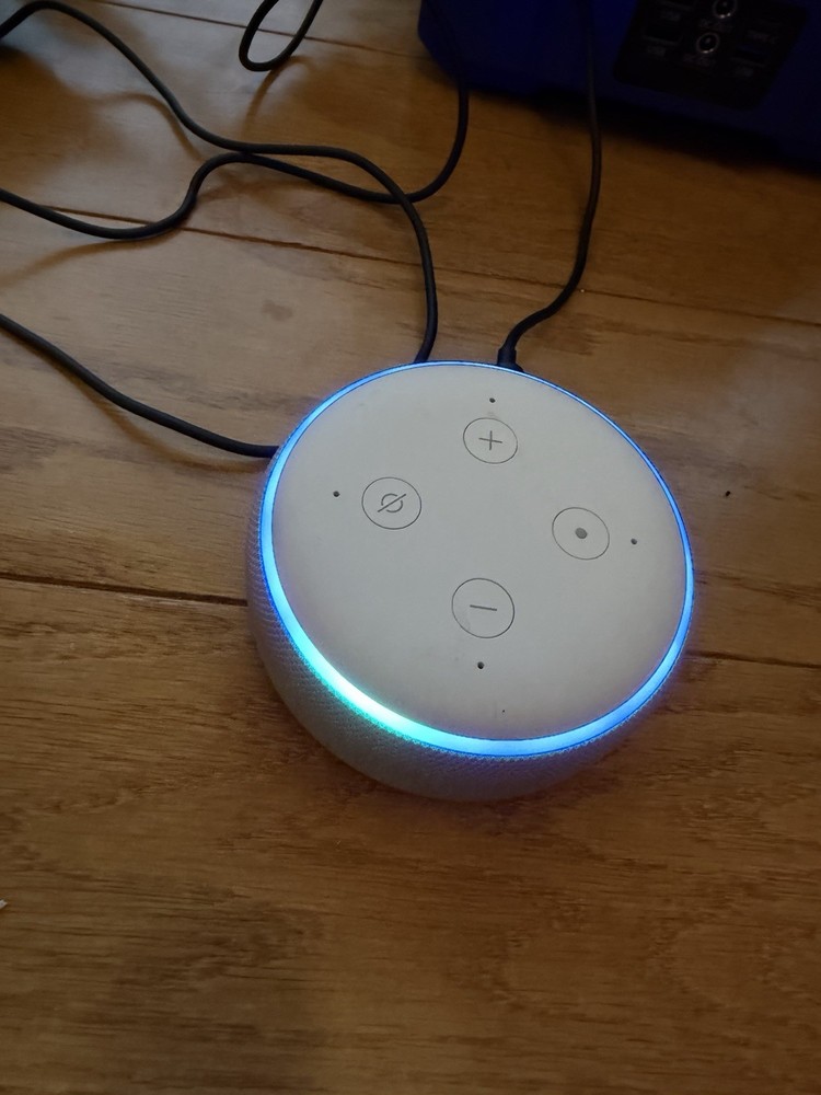 Amazon Echo Dot 3rd Gen Smart Speaker C78MP8 Used Tested Sandstone 2AXL
