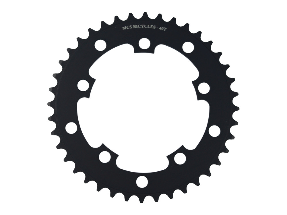 MCS 110BCD 5 Hole Chainrings 35T Black