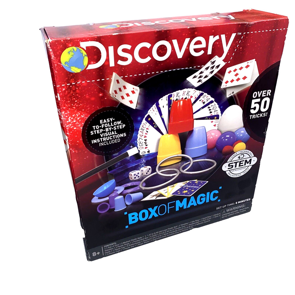 Discovery Box of Magic by Horizon Group USA, Great Stem Science Experiment-