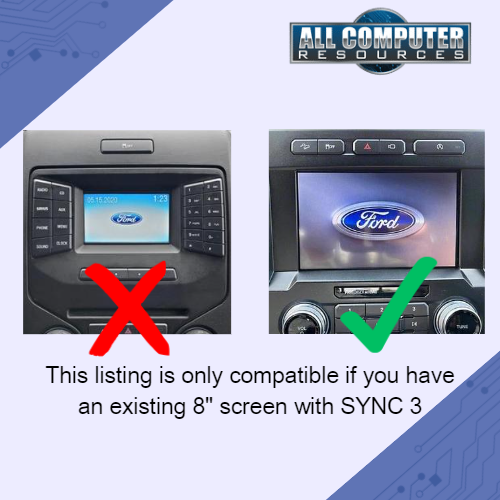 FORD F250 F350 F450 SYNC 3 APIM PROGRAMMED latest 3.4 software NO NAVIGATION
