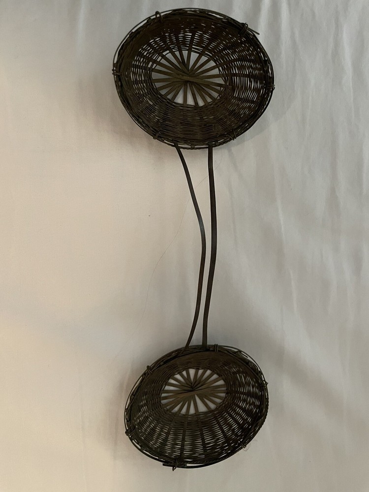 Vintage\Antique Double Tea Strainer Brass Finish