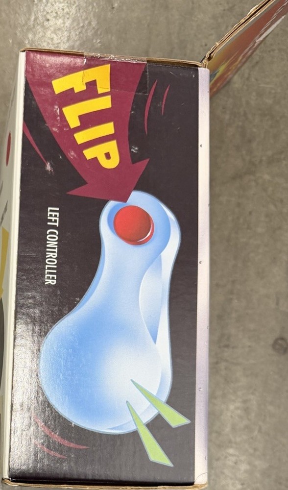 Vintage Thurstmaster Wizard Pinball Dual Flipper Controllers Still Sealed