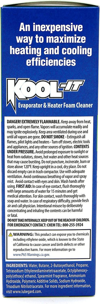 96030 Kool-It Evaporator and Heater Foam Cleaner