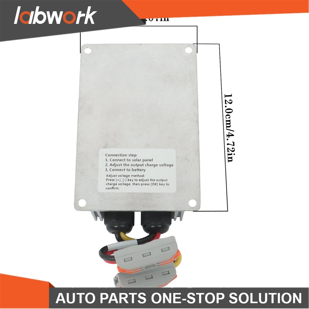Labwork Solar Battery Charge Controller Boost MPPT Voltage Adjustable 24‑85V