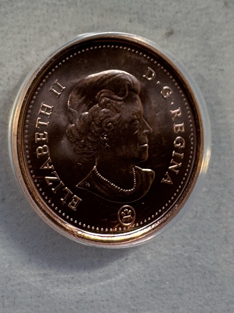 2012 Canada 1 Cent Graded MS 68 RD by ANACS