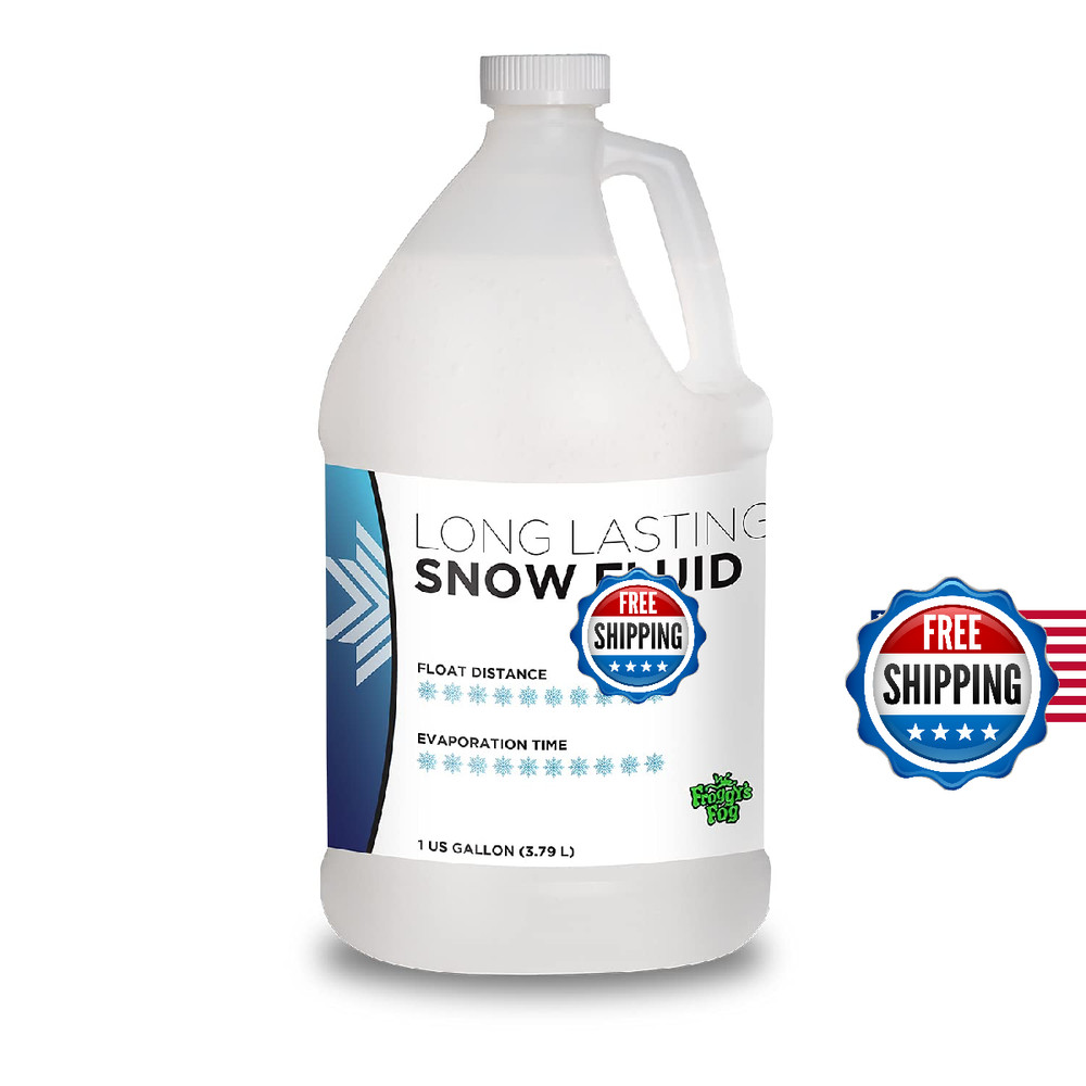 Froggy's Flakes Snow Machine Fluid, Long-Lasting, 75ft Float