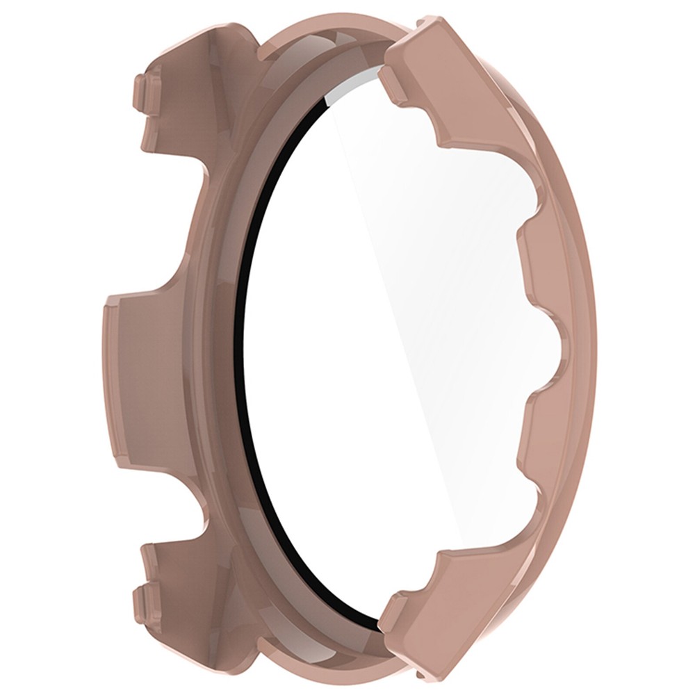 For Garmin Forerunner965 Full Case Cover PC + Tempered Glass Screen Protector