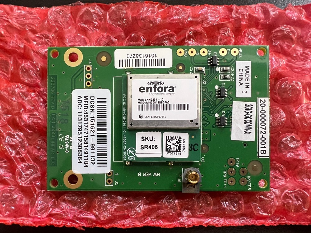 Linear 2GIG-GCCDMV-A CDMA Cellular Radio Module