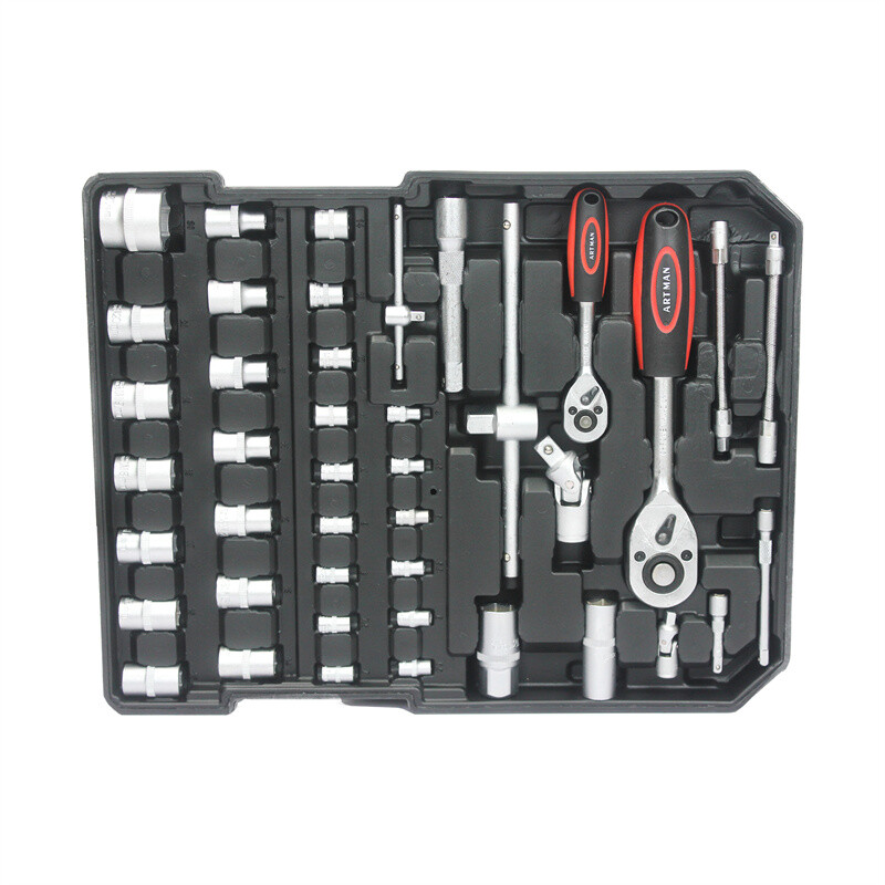 White Hand Tool Box 4 Layers Toolset Wheels Locable Portable Professional Repair