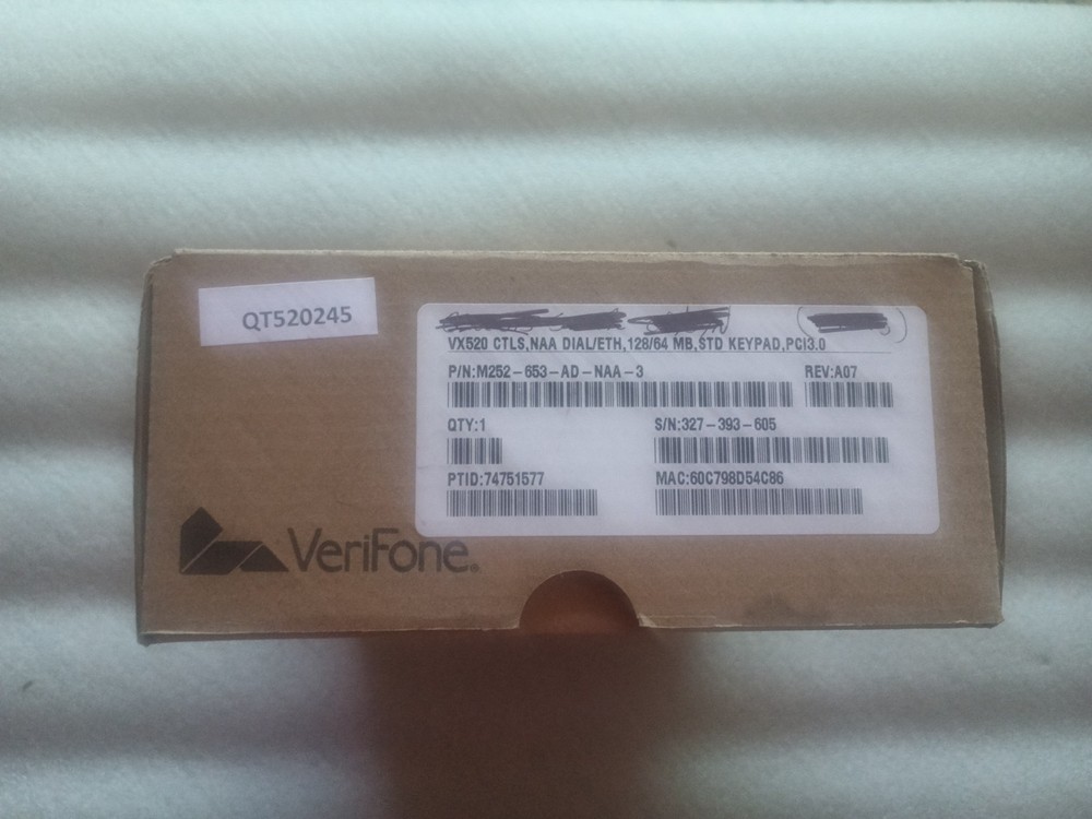 Verifone VX520 CTLS Credit Card Machine Terminal Reader
