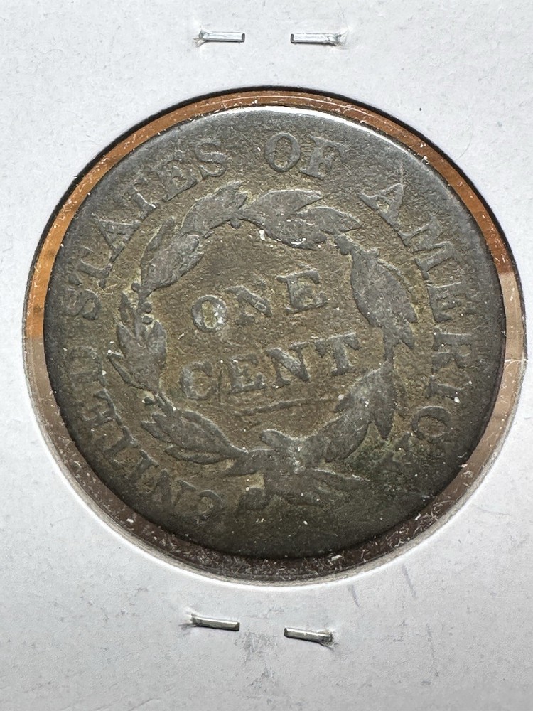 1825 coronet head large cent - FINE - Detailed!