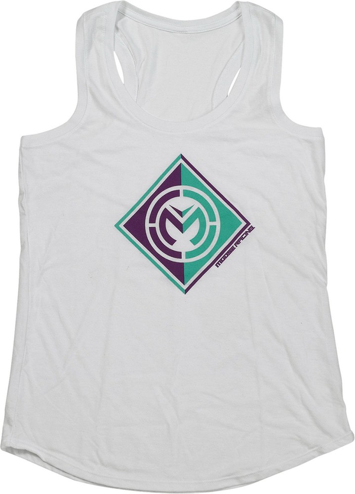 Moose Insignia Womens Tank Top White