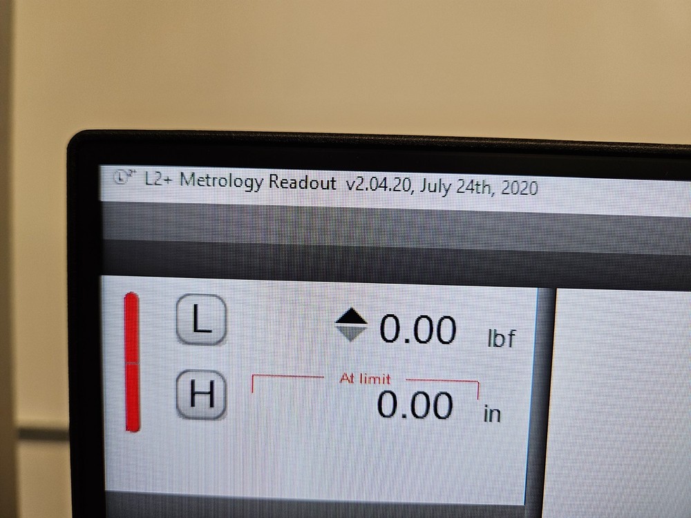 Starrett FMM 330X-L2P Force Measurement System L2Plus Controller and Software