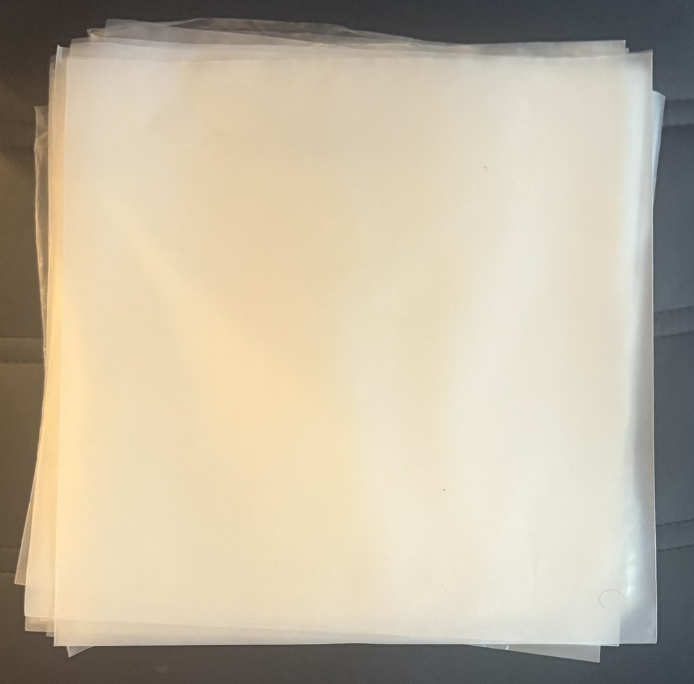 Vinyl Record accessories - used plastic outer & inner sleeves