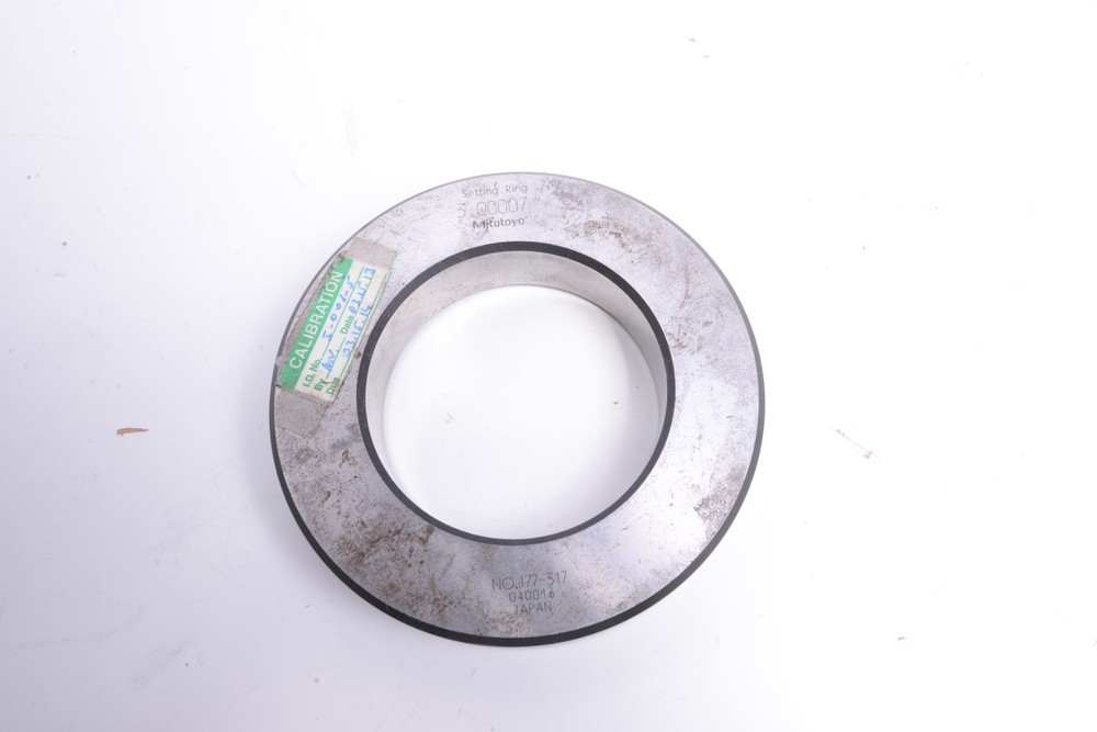 Mitutoyo 177-317 - Setting Ring 3" Used