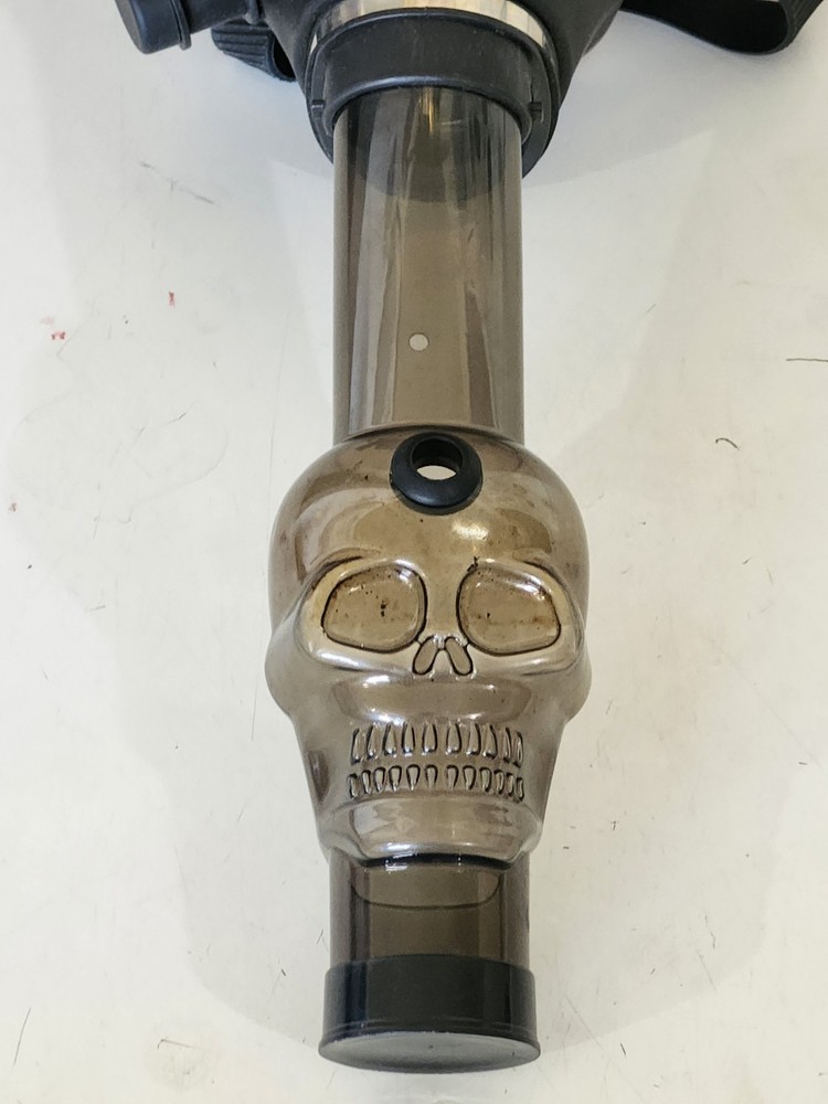 8in Skull Face Gas Mask