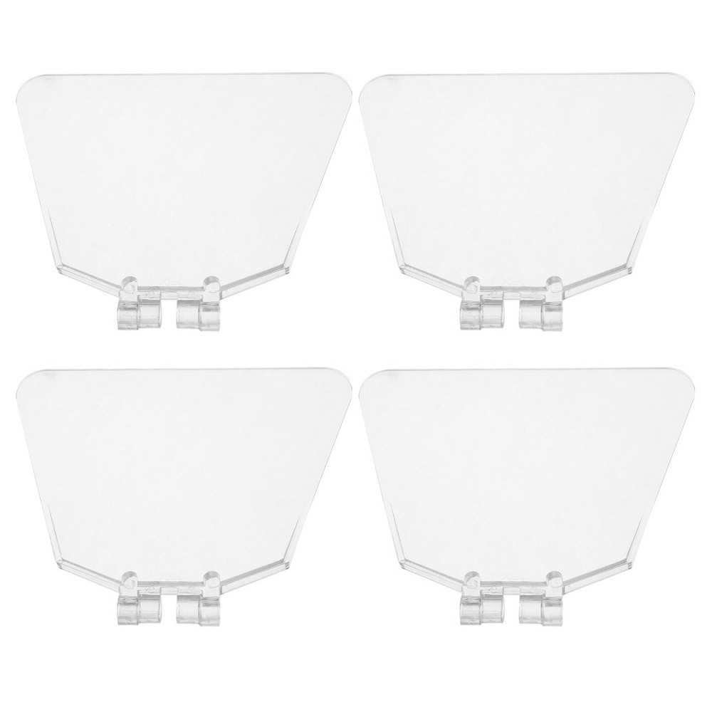 4 Pcs Splash Shield for Grinder Bench Eye Guard Angle Safety Cover