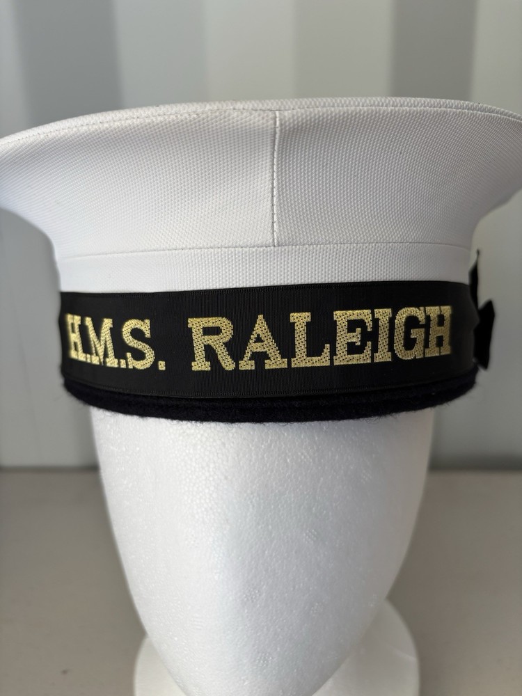 HMS Raleigh sailors hat size 59