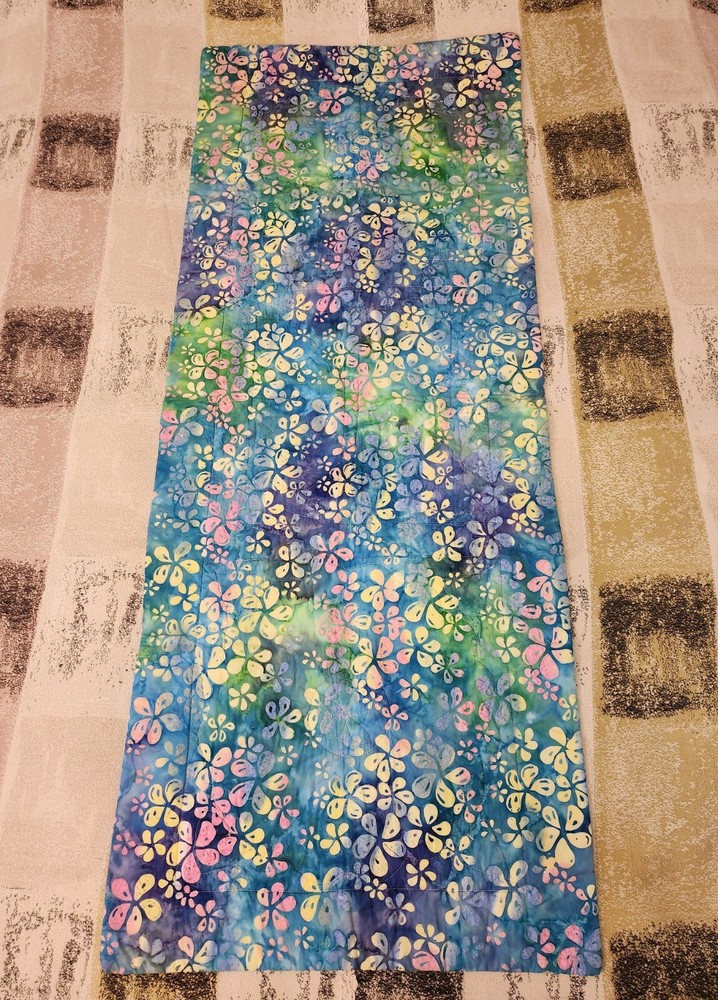 Handmade Flowers Butterfly Wall Hanging Table Runner 20” X 50”