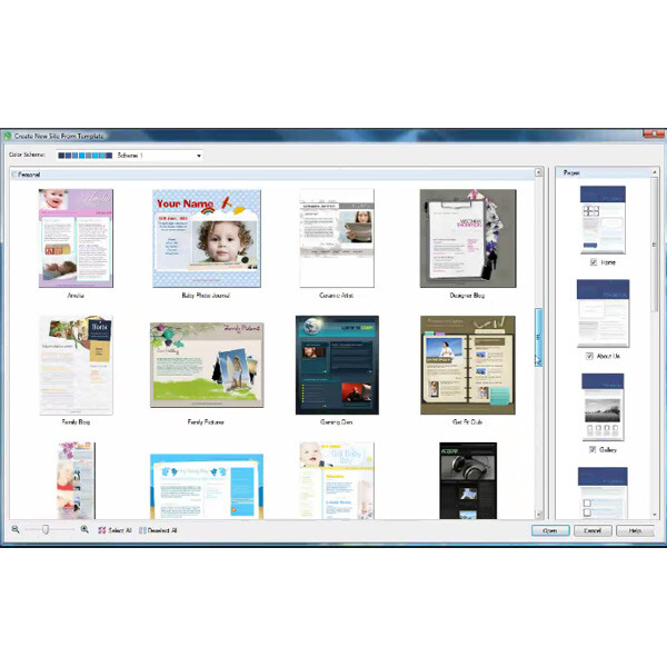 Serif WebPlus Essentials for Windows and Mac