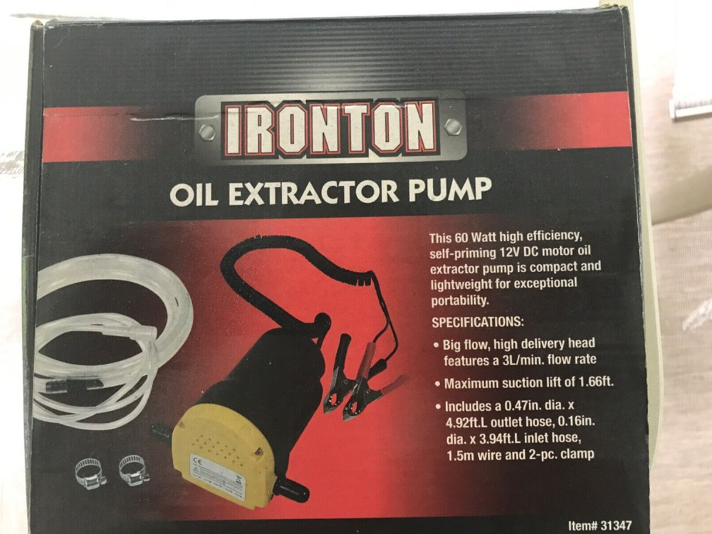 ironton oil extraction pump
