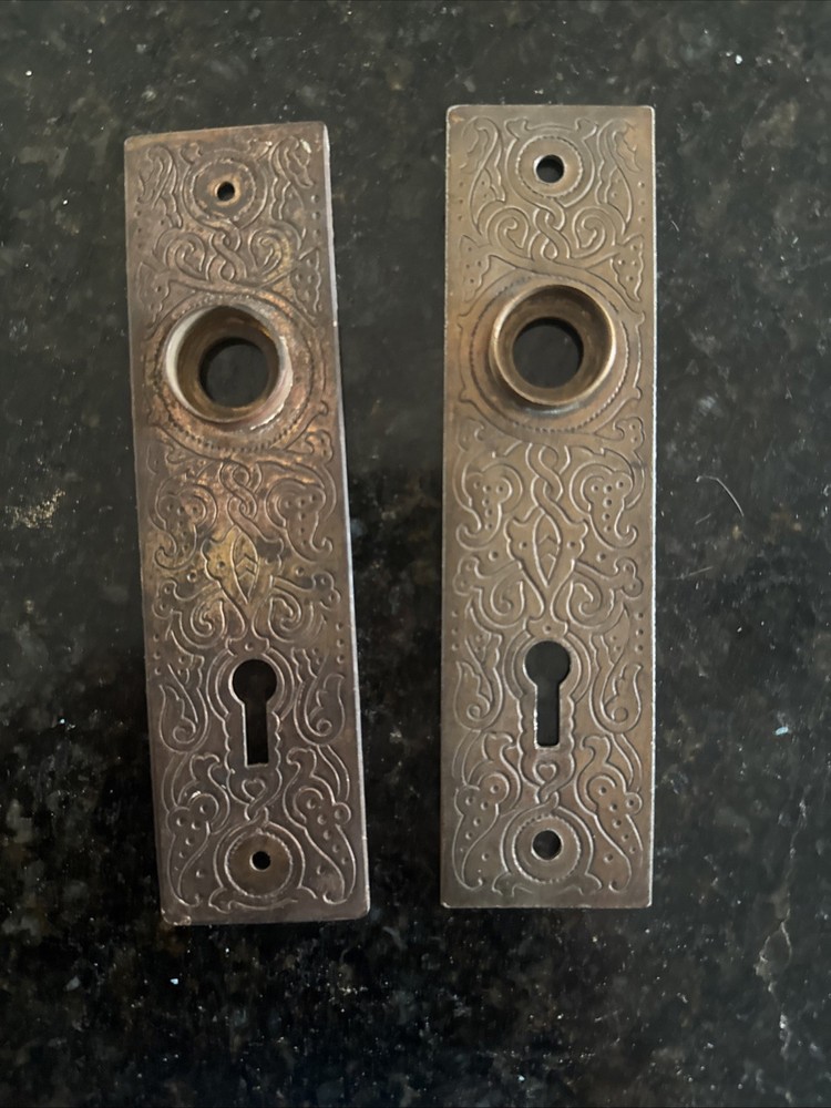 Russell & Erwin  Set Aesthetic  Victorian Backplates