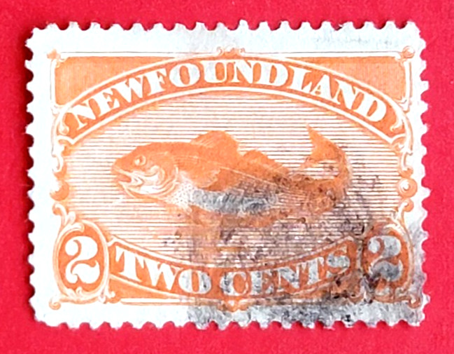 Canada Newfoundland #48 Codfish Used