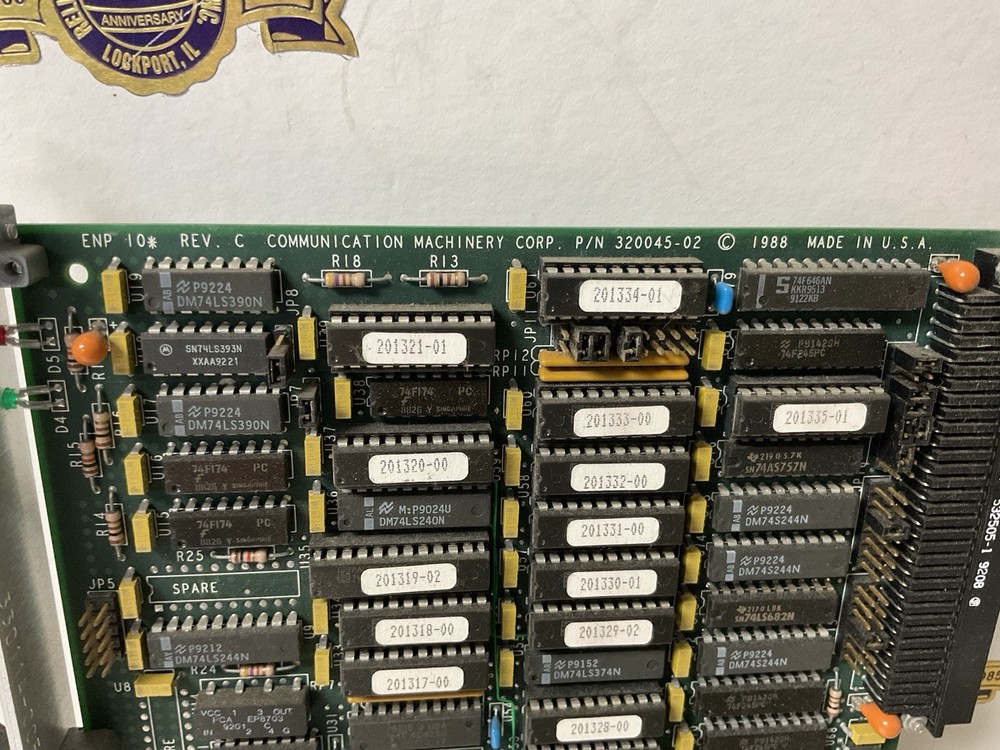 Communication Machinery Corp # 320045-02 REV C VME Computer Module MVME