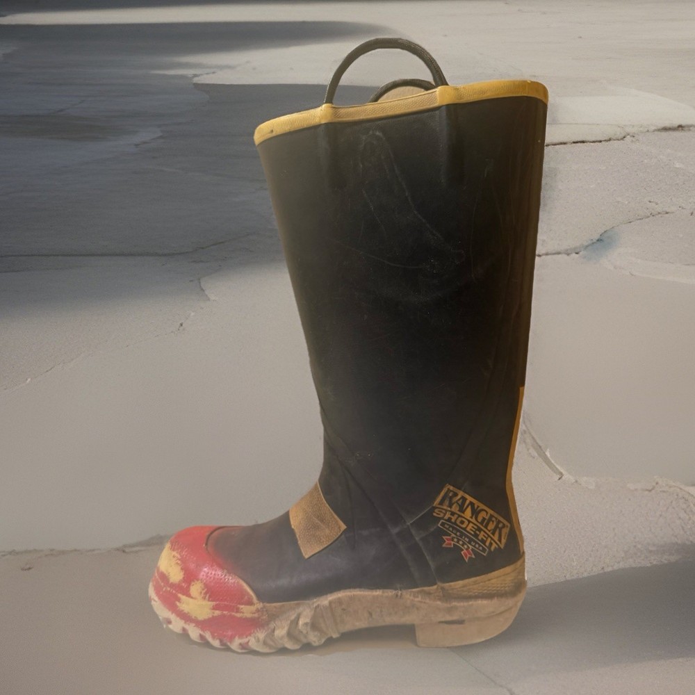 One Firefighter  Boot (decoration)