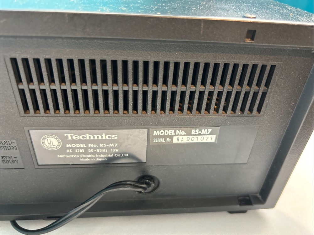 Technics R1 TX-904 Cassette Deck & Remote Control RC-289C