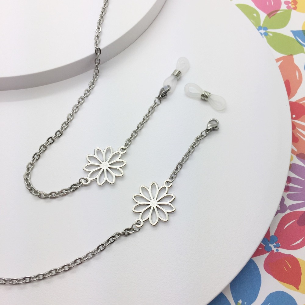 Sunflower Eyeglass Chain