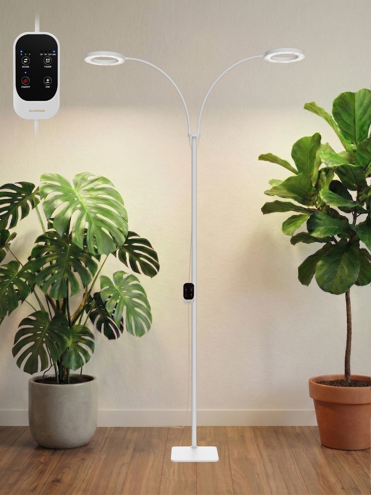 LED Full Spectrum Grow Light for Indoor Plants with Timer Adjustable Height