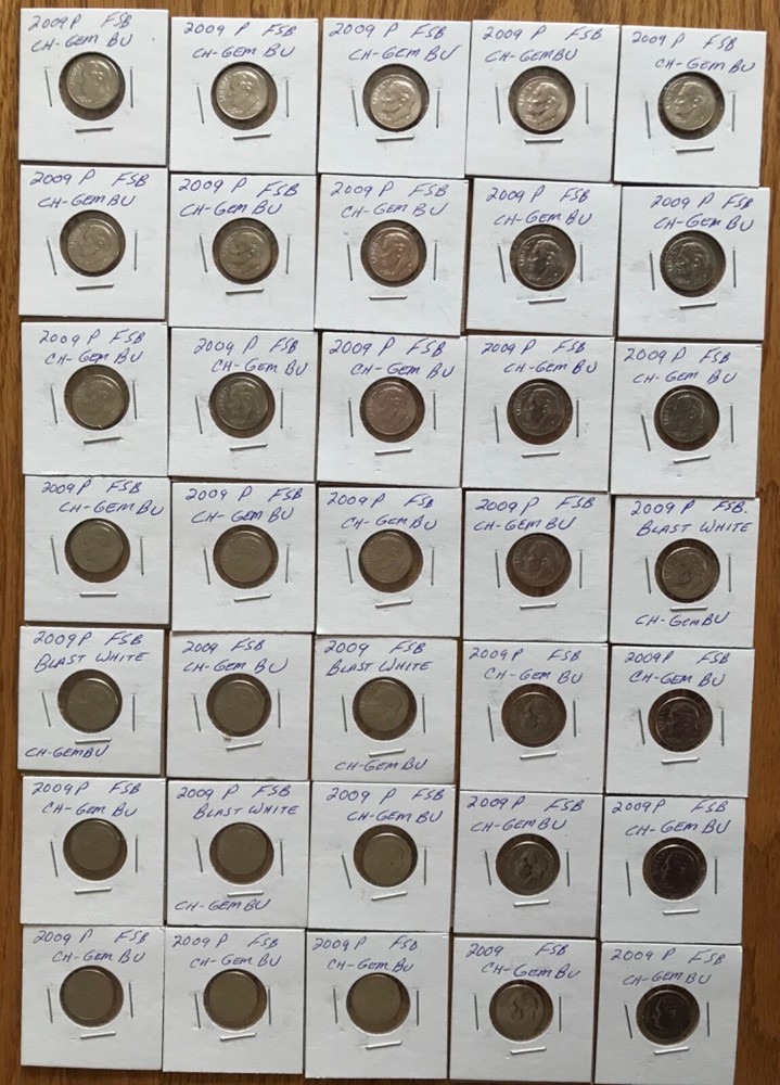 2009P F.S.B. Dimes - Low Mintage