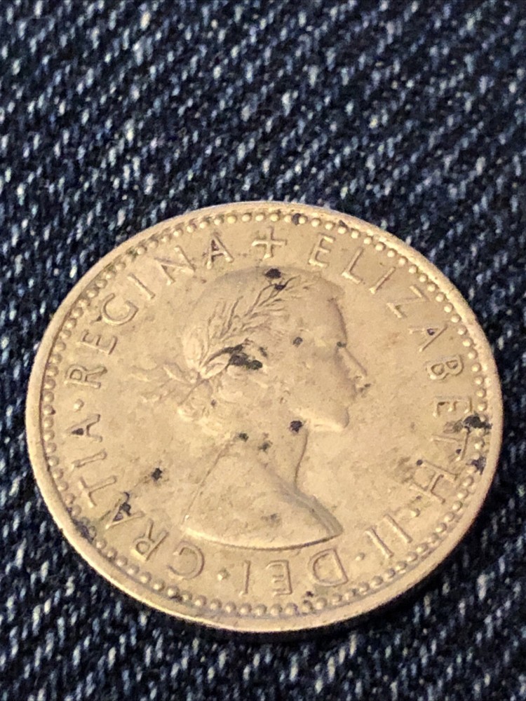 1967 Sixpence Pre-Decimal Coin