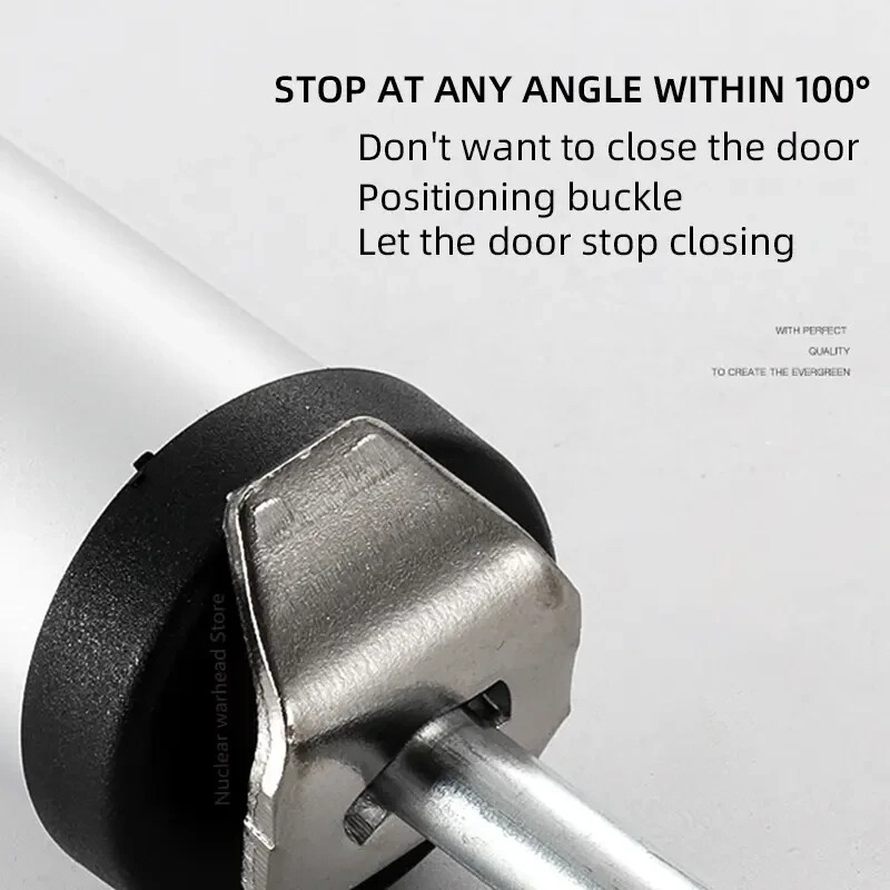 Door Soft Close With Positioning Stop Buffer Adjustment