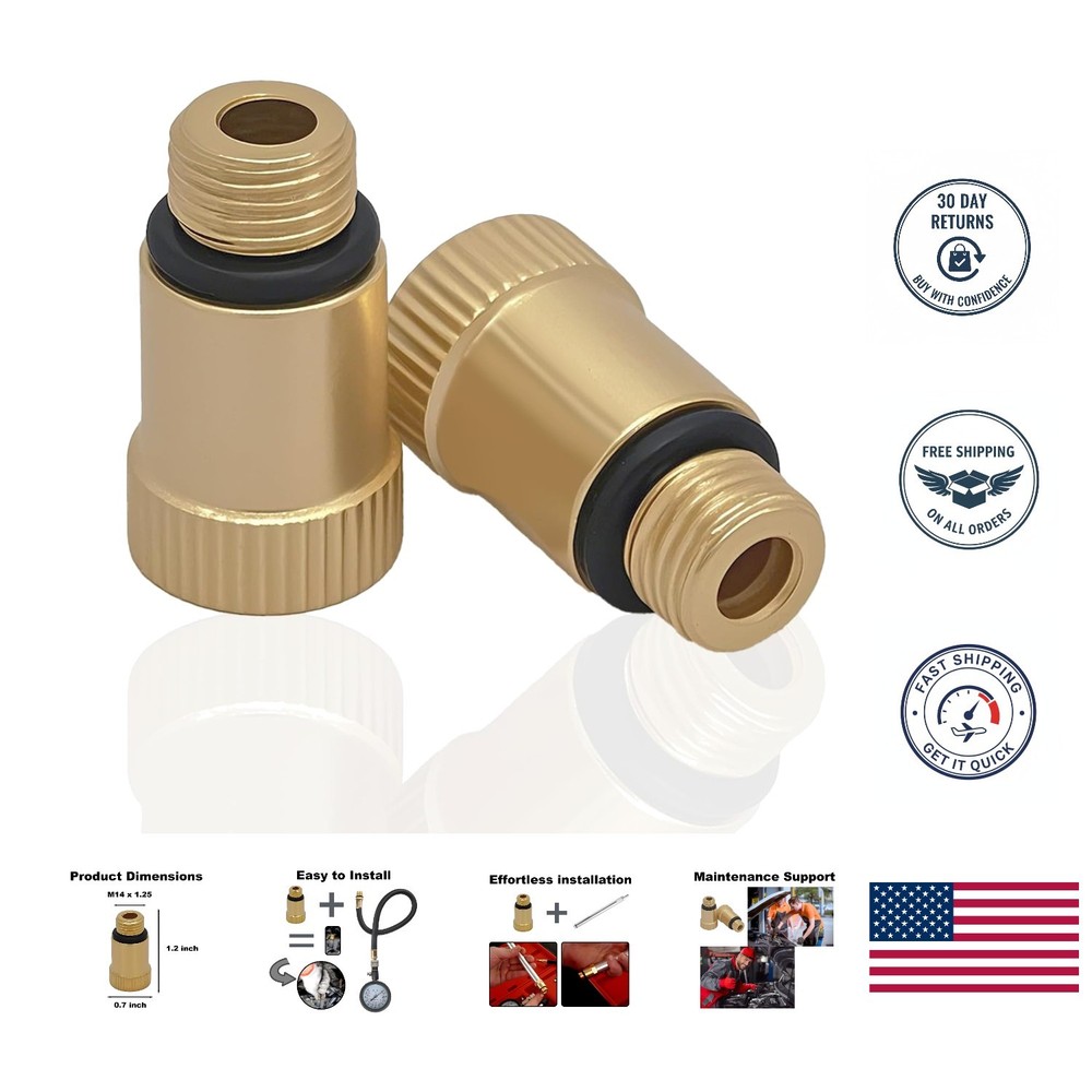14mm Spark Plug Adapter Tool Kit - Leak-Proof Compression Tester for All Engines