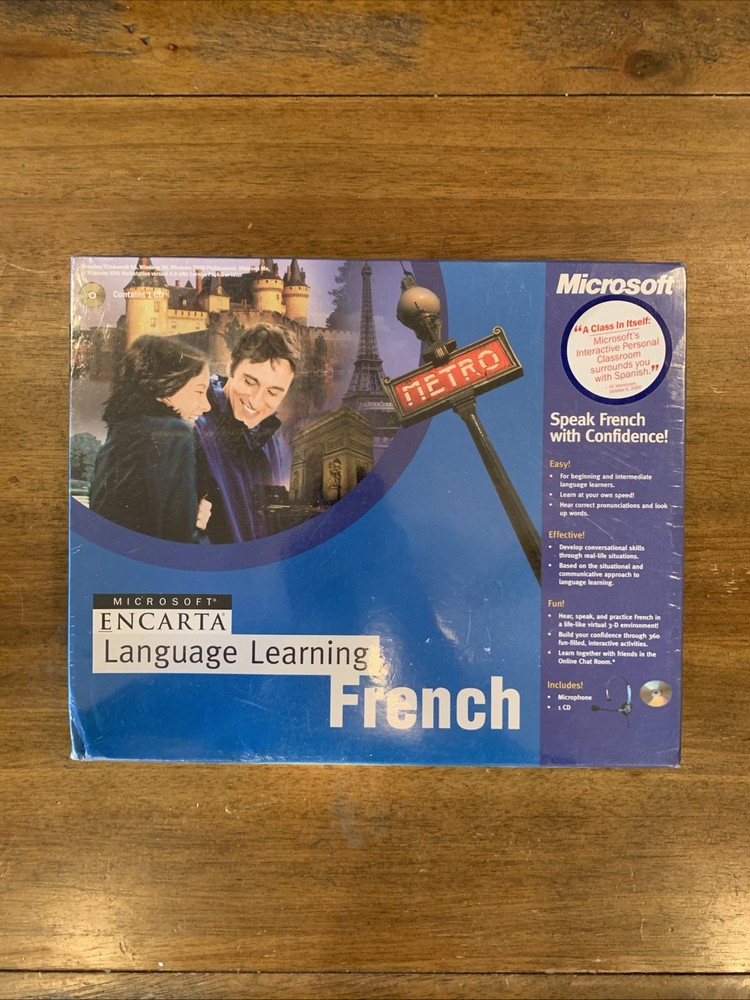 Microsoft Encarta Language Learning: French Deluxe [CD-ROM]