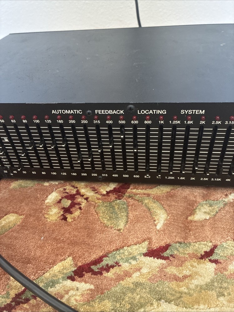 Peavey Q431F 31-Band Graphic Equalizer Feedback Locating System