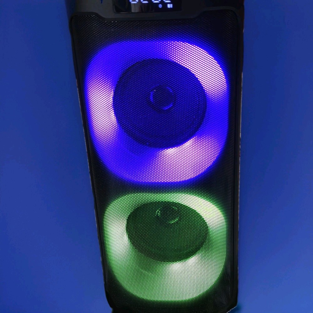 Wireless Bluetooth Karaoke Machine 2-in-1 Speaker System No Mic