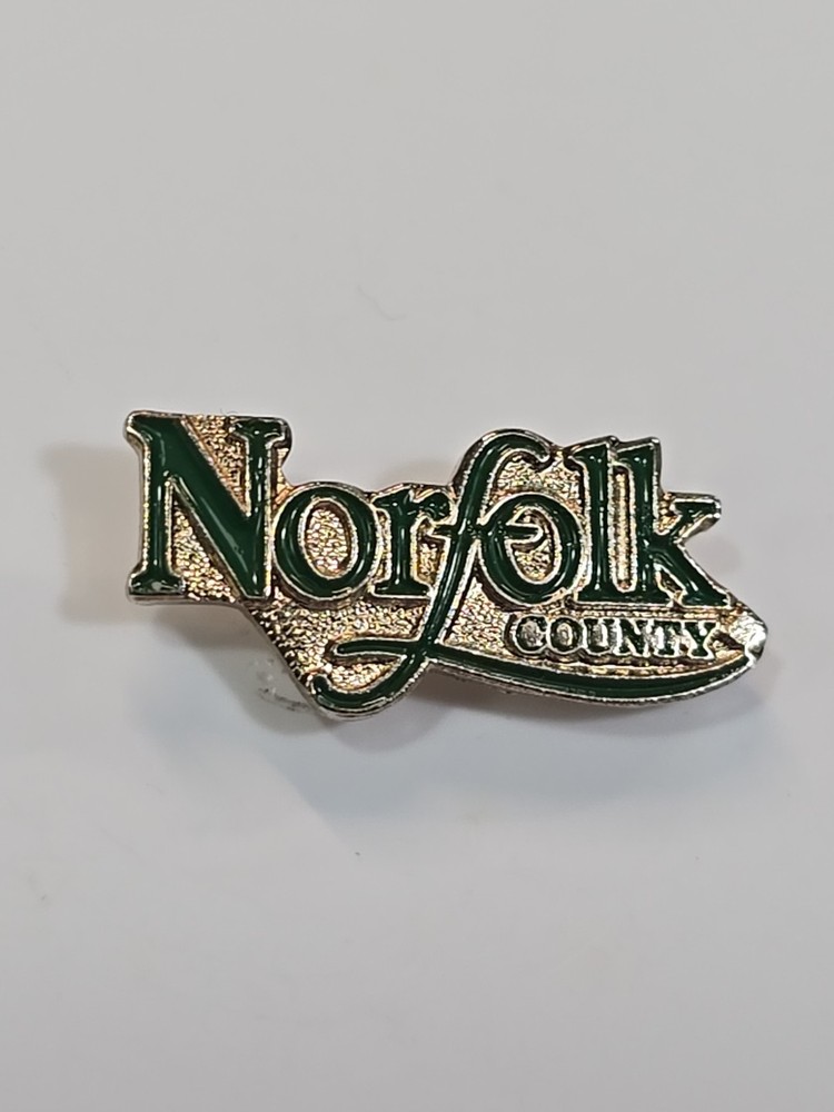 Norfolk County Souvenir Lapel Pin