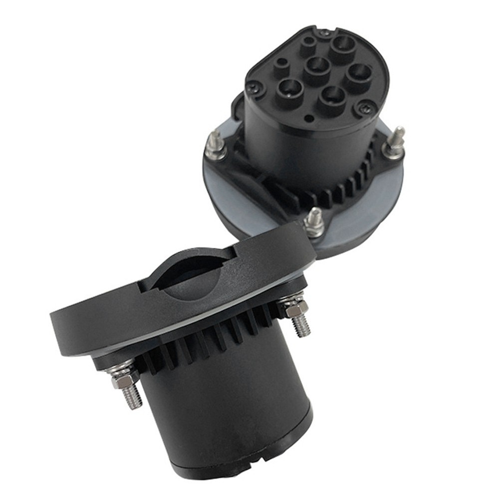 EV Charging Socket Outlet Type 2 Socket Connector 4 Point Fixed European1410