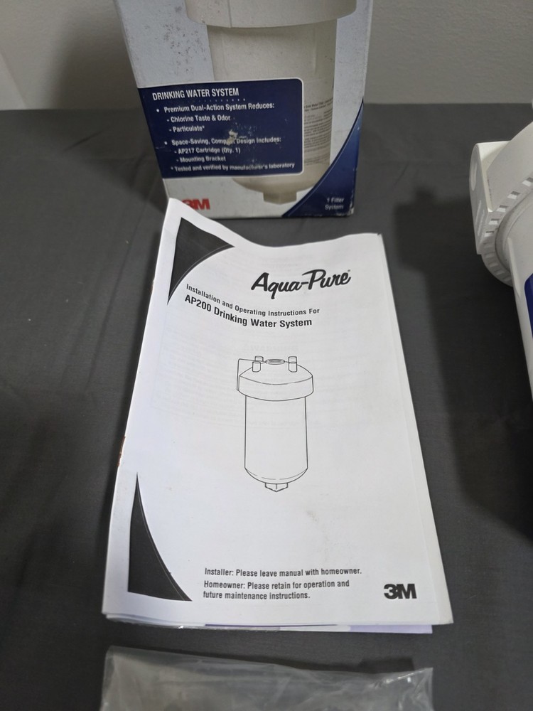 3M Aqua-Pure AP200 Under Sink Drinking Water Purification System - 5 Micron