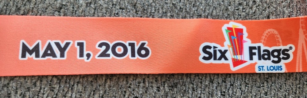 Race Medal - Six Flags - Roller Coaster Race - 2016