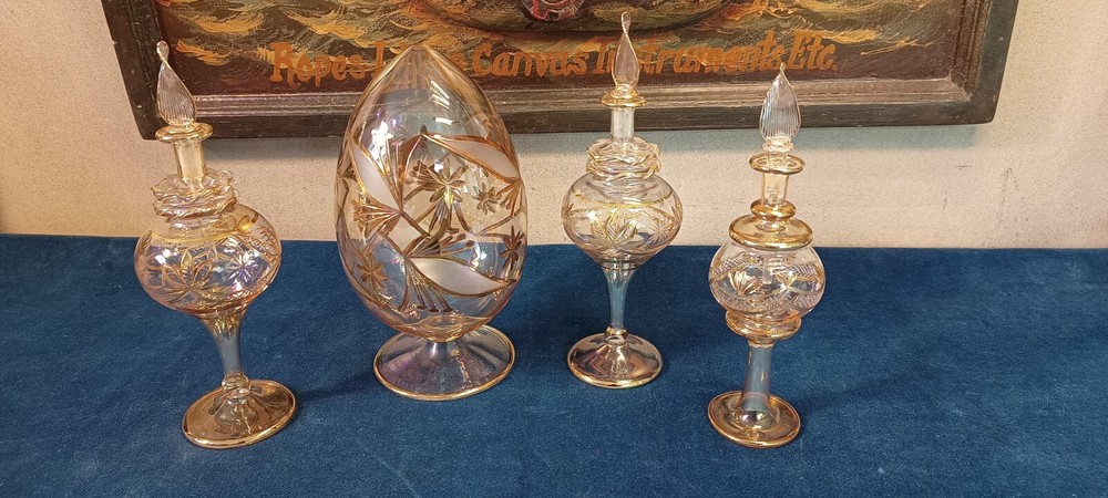 Egyptian Perfume Bottles lot